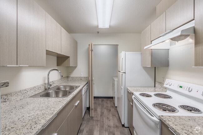 2 habitaciones, 1 baño - 887 pies cuadrados - Cocina - Ivy Ridge Apartments