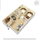 2HAB/1BA