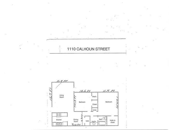 1110 Calhoun St