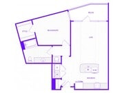 The Waits | 1 bed 1 bath | 959 sq ft