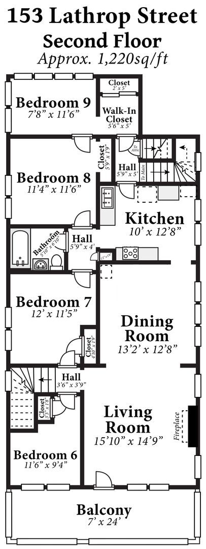 151/153 Lathrop St.