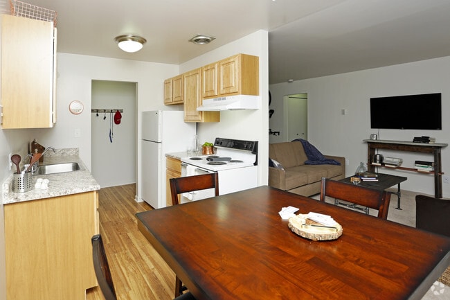 1HAB, 1BA - 750 ft² - Cocina - Forest Ridge Apartments