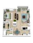 One Bed One Bath