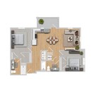 Cedar IL | 2x2 | 1059 sf