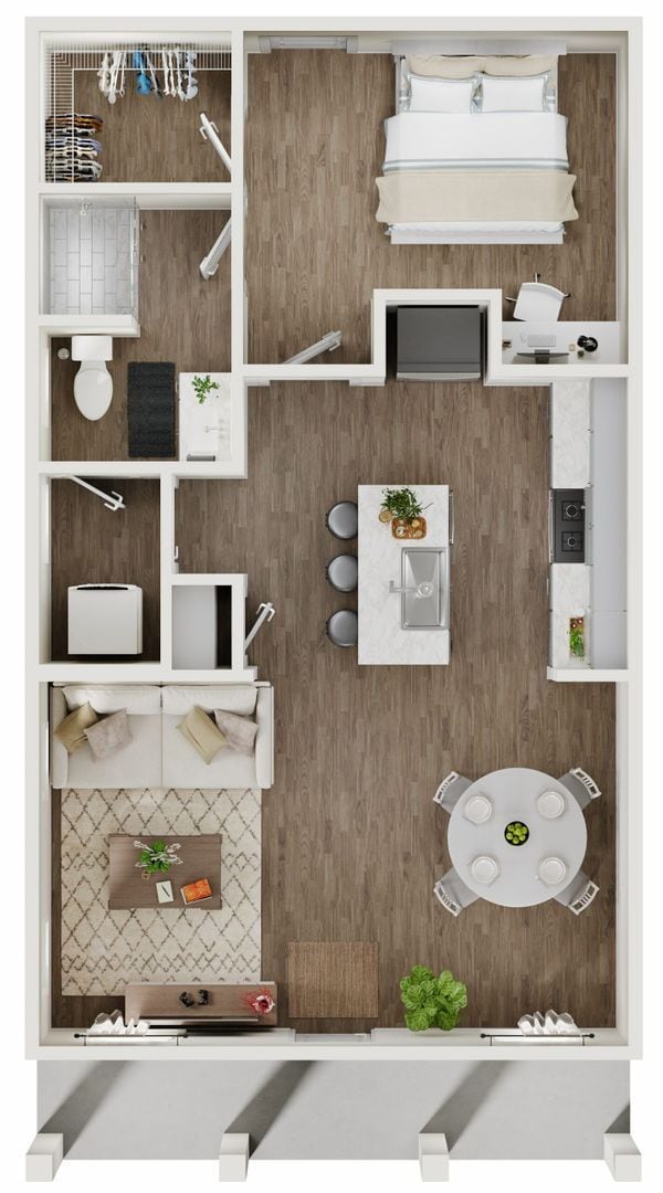 Photo - One Bedroom Cottage with Fenced Backyard!