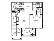 1BR/1BA