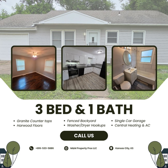 Building Photo - Beautiful 3 bedrooms and 1 bath home located on N 82nd St in Kansas City, KS