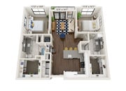 B1 floor plan The Waterview