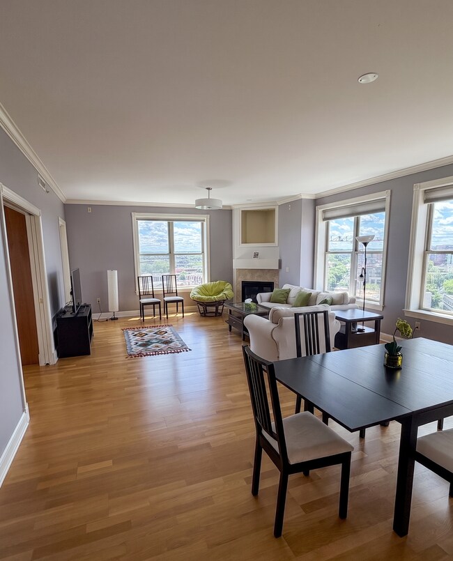 Living Room - 360 W Washington Ave Unit 1001