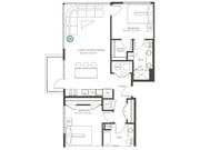Two Bedroom 2A
