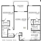 2BR/2BA