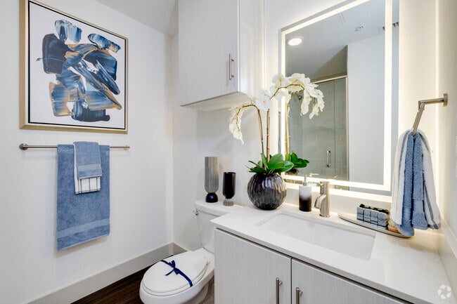 Studio - 336SF - A1 - Bathroom