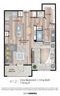 A1.2 floor plan The Madison