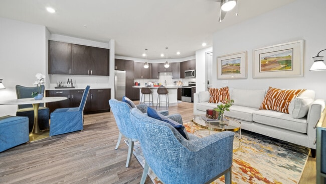 2BD, 2BA - 1209SF - Living Room