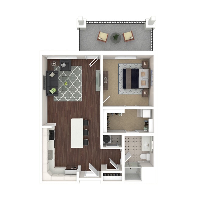 One Bedroom - 3.1