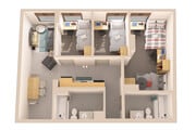 C8: 3BD | 2BA | 713 SF