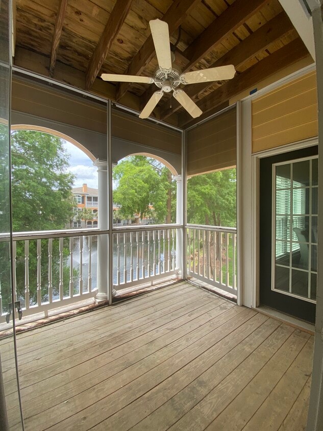 Screened porch off of bedroom - 1523 Telfair Way (Charleston, SC)