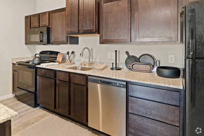 Model Unit - 1 BR / 1BA - kitchen