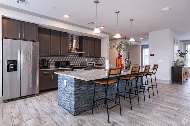 Cocina de la casa club - Fulton Lofts