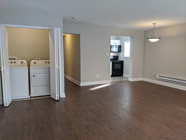 Laundry in select apartments