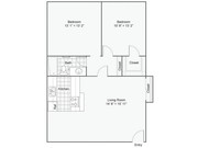 2BR/1BA