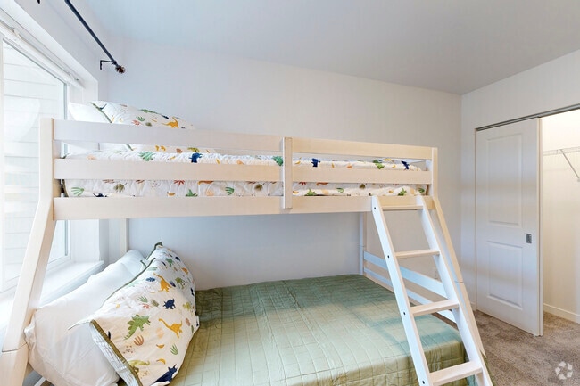 4BR,2BA - 1,173SF - Bedroom 3