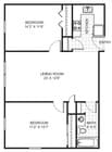 2BR/1BA