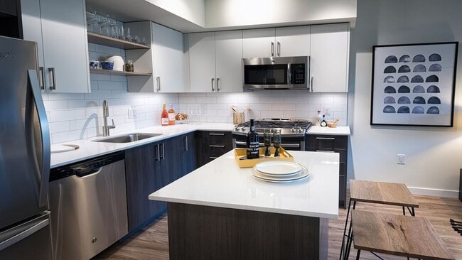 Well appointed kitchens featuring ample storage options