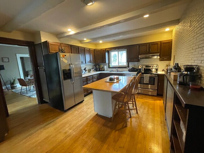Island Kitchen - 395 Hanover St Apartments Unit 1