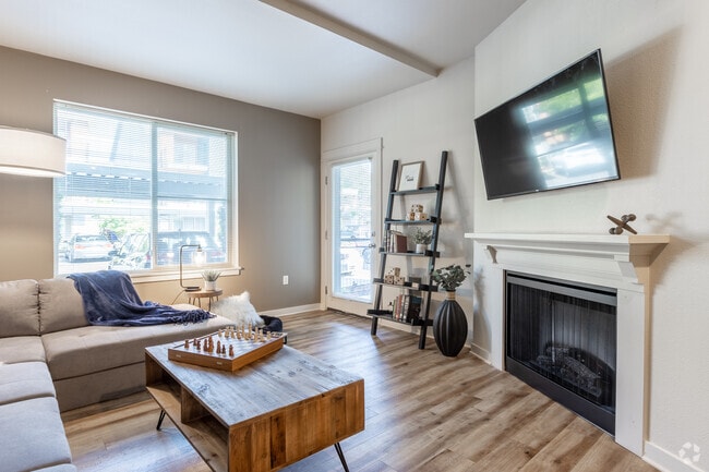 2BR, 2BA - 1,079 SF - The Lodges at Lake Salish Apartments