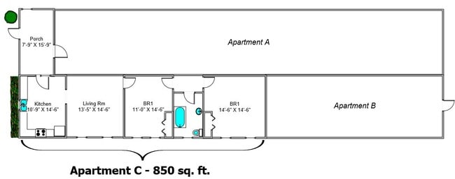 Building Photo - 630 N 6th St Unit Apt C