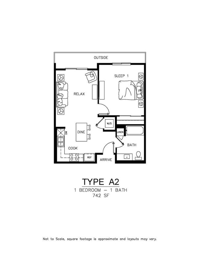 Building Photo - Unit Type: A2 | 1 Bed | 1 Bath Unit 212 Rental