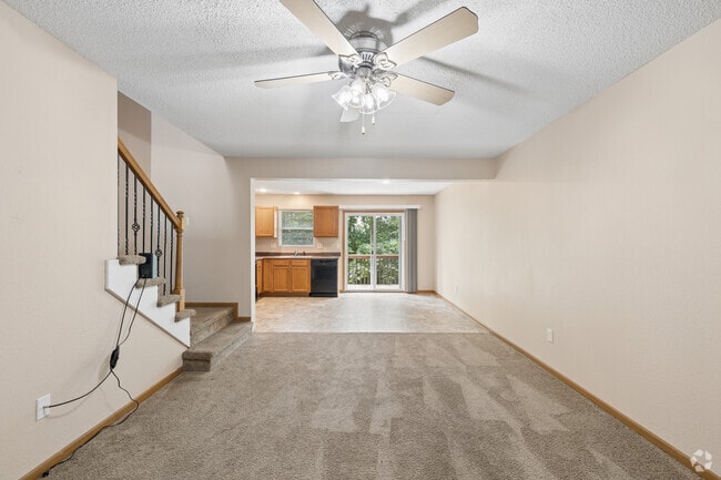 2BR, 2.5BA - 1,239SF - Living Room