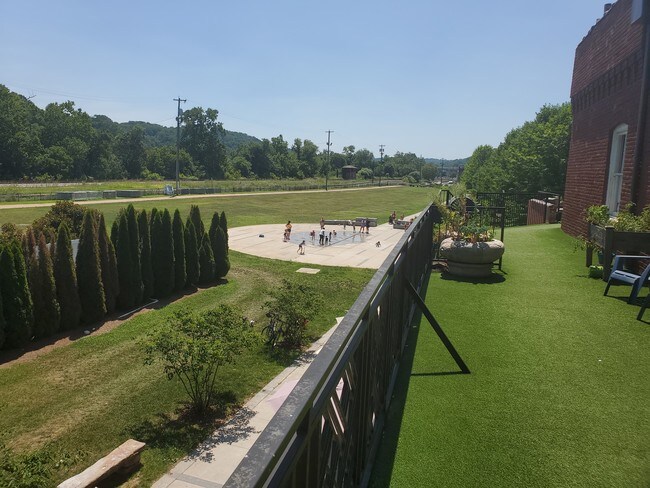 Vista desde el balcón