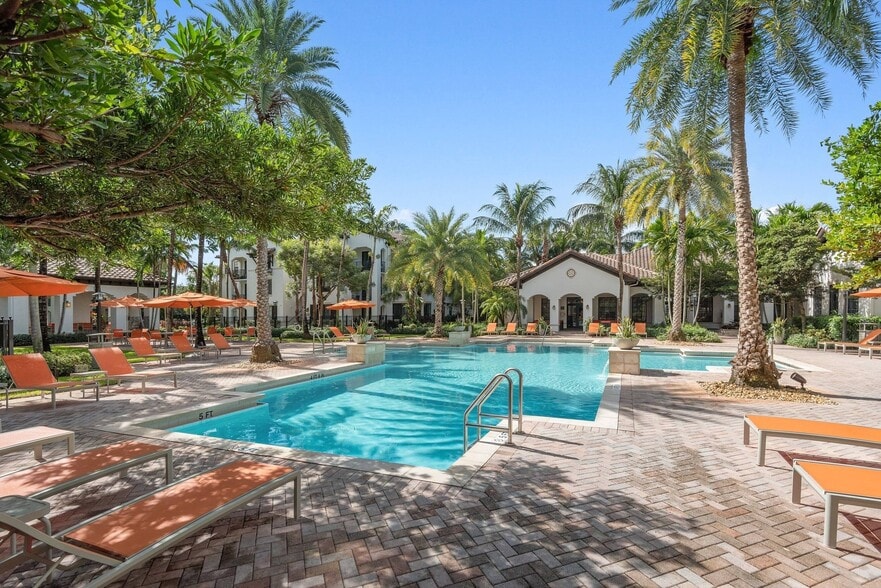 Two resort-style swimming pools