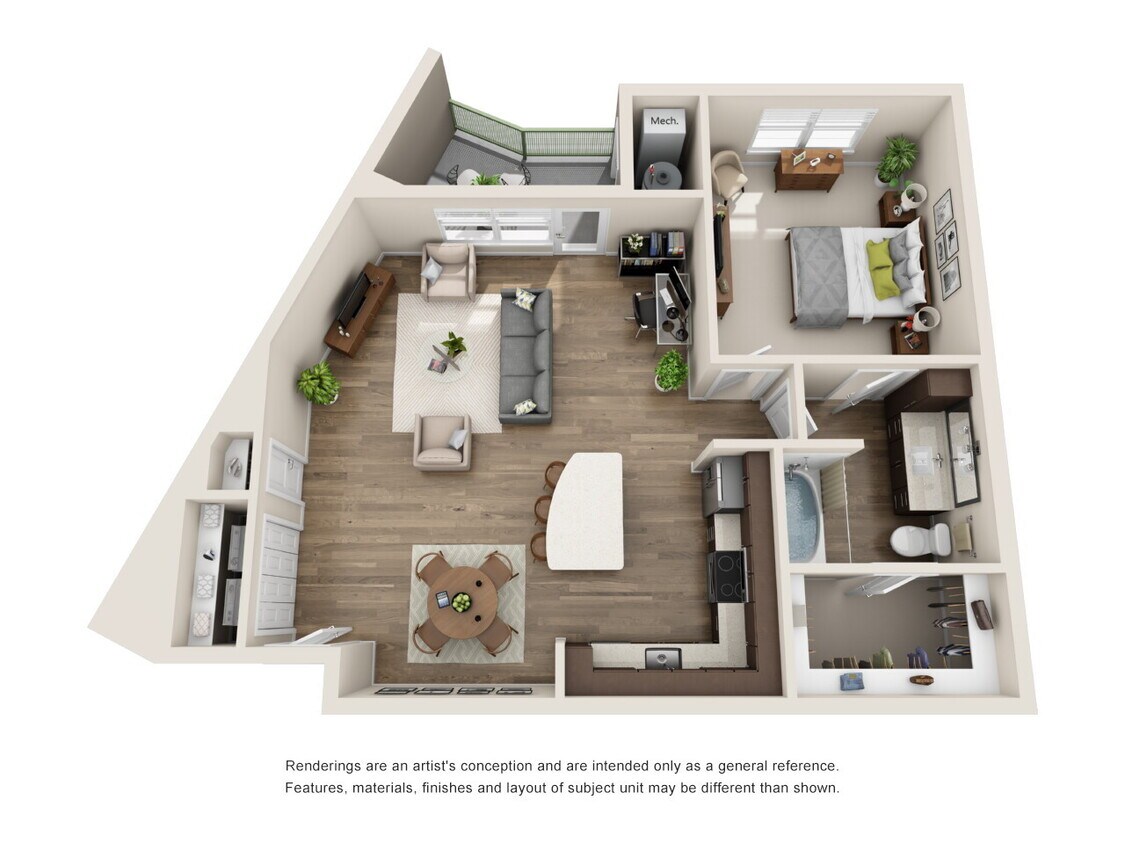 Floor Plan - A5-1X1