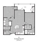 Dalian 151 - B2 - 2 Beds - 2 Baths - 1014 Sq. ft.