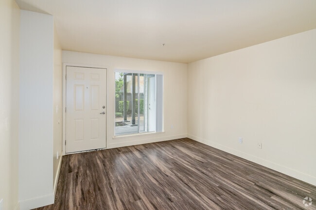 3BR, 2BA - 1,100SF - Living Room - Pacific Rim Apartments