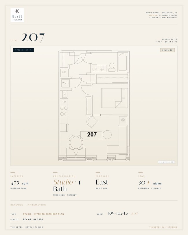 Building Photo - 1 Bedroom Suite · 475 sq ft Unit 207