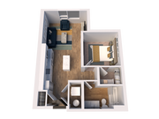 A2 floor plan The James
