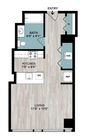 S | Studio Floorplan
