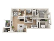2x2 TMR 1128 floor plan Callen