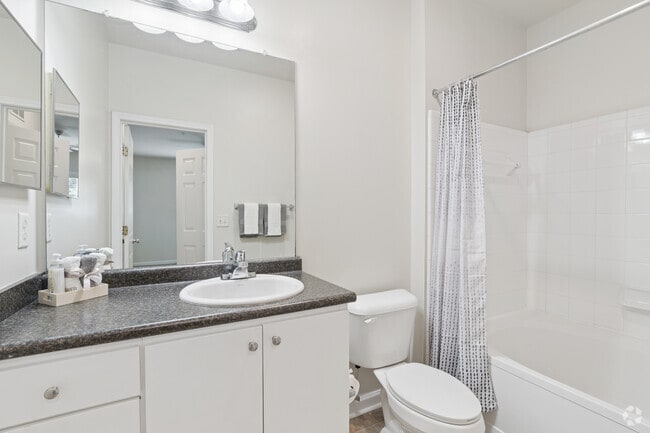 Bulloch 2BR, 2BA - 1,175SF - Primary Bathroom
