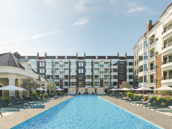 The Pool Terrace - The Selby Apartments