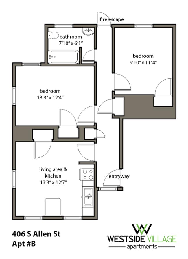 Photo - 406 S Allen St Unit B