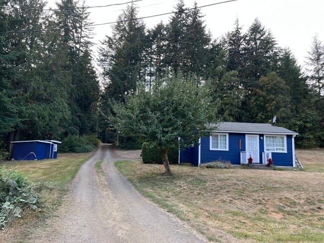 House and storage shed