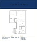 Explore The Carling's thoughtfully designed 1-bedroom apartment with modern amenities.