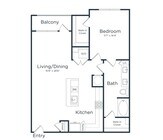 A3 | 1x1 | 885 sq ft