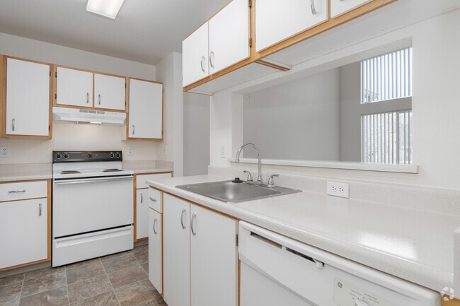 1BR, 1BA - 595SF - Kitchen
