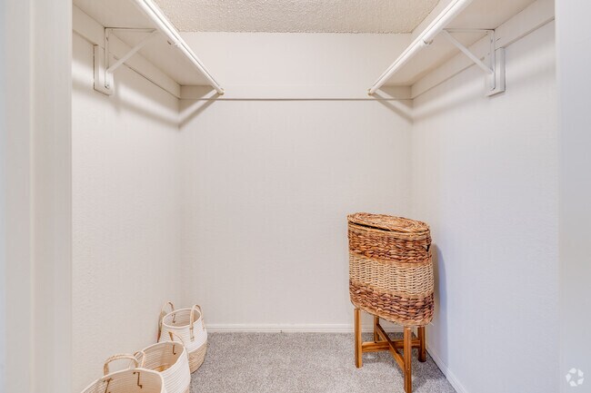 1BR, 1BA - 700SF - Closet